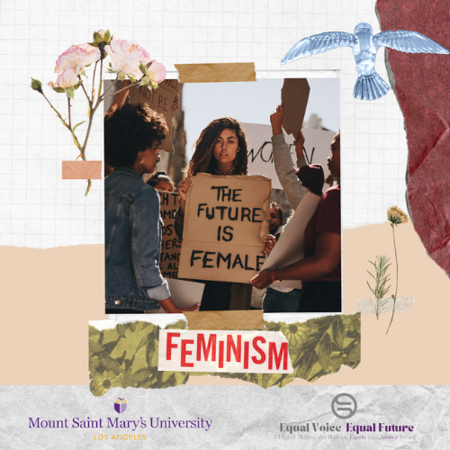 The future is female graphic